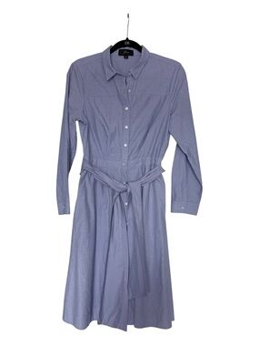 J. Crew | Tie Waist Shirt Dress